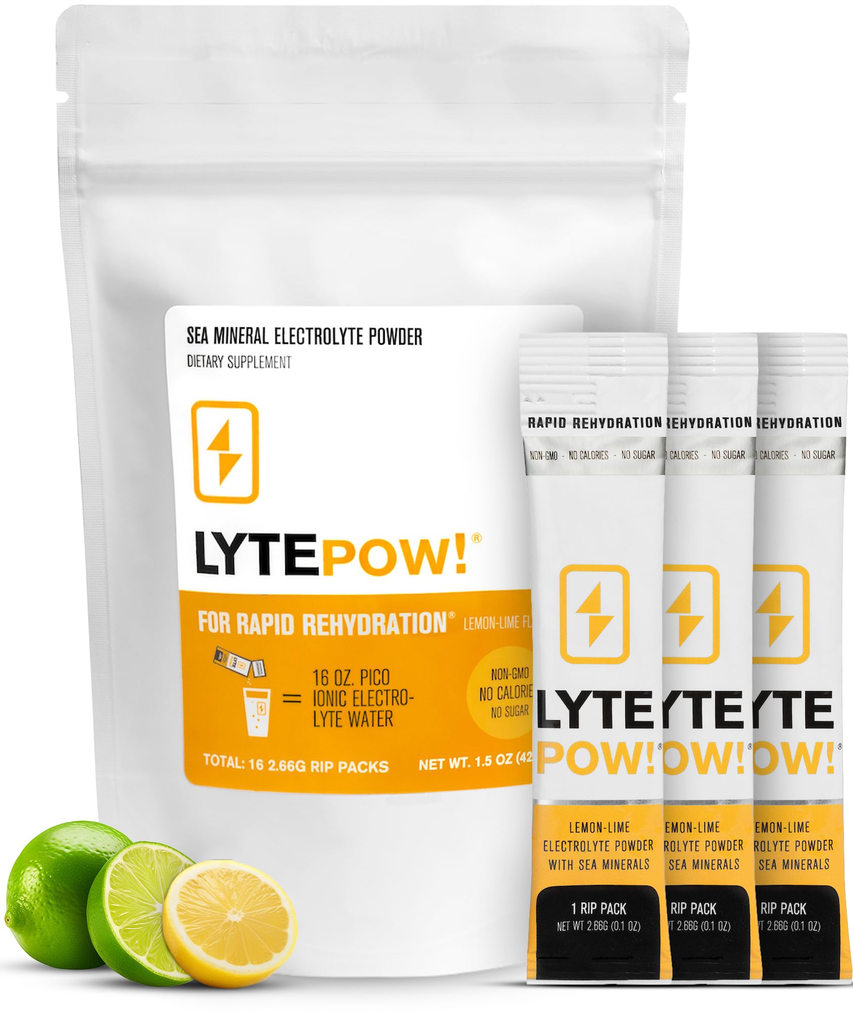 LytePow Lemon-Lime canister close-up for quick hydration.