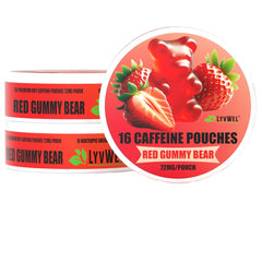 LyvWel 72mg caffeine pouch under the lip for discreet focus.