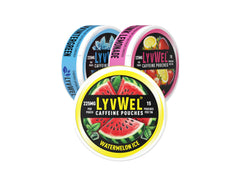 LyvWel Watermelon Ice caffeine pouch under lip for quick, clean energy boost
