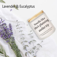 LYYVOHXL travel candle on bedroom decor for a serene retreat.