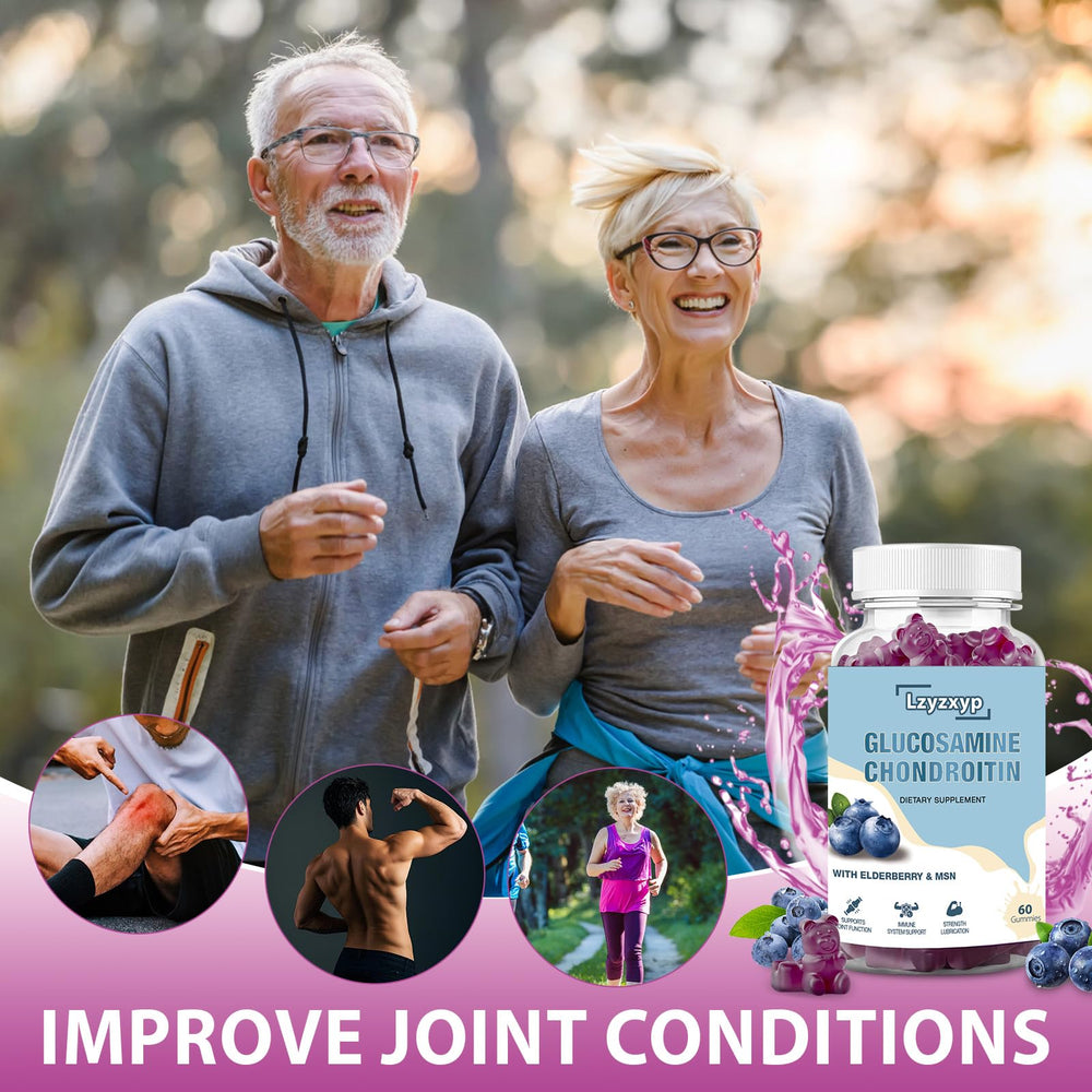 Visual of MSM ingredient in Lzyzxyp gummies signaling potential joint comfort support.