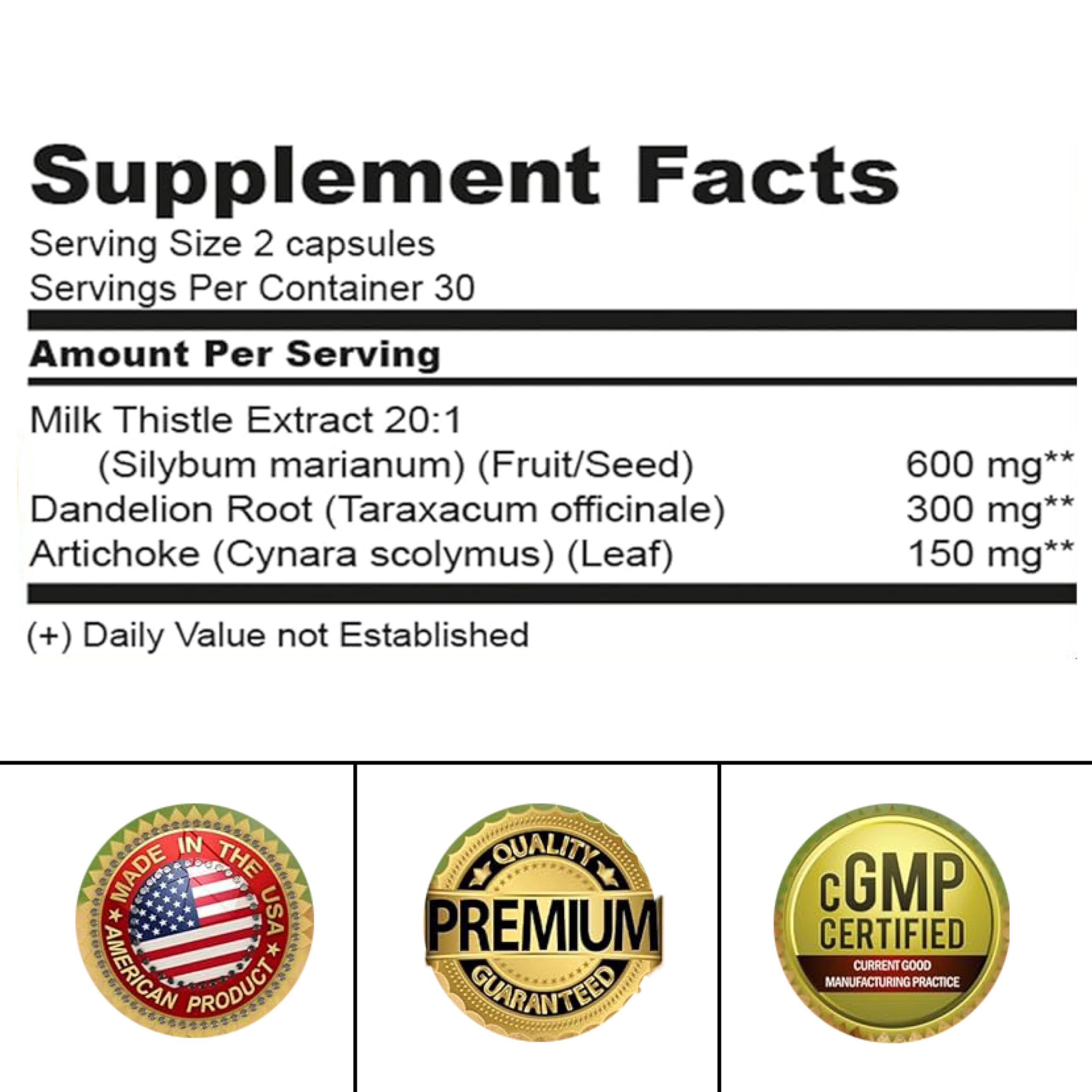 M NUTRITION Capsules poured into hand illustrating easy daily dose.