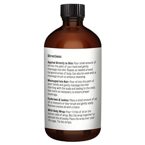 M3 Naturals castor oil bottle pour for easy hair application