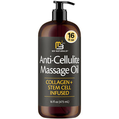 M3 Naturals Firming Body Oil bottle 16oz ready for full-body hydration.