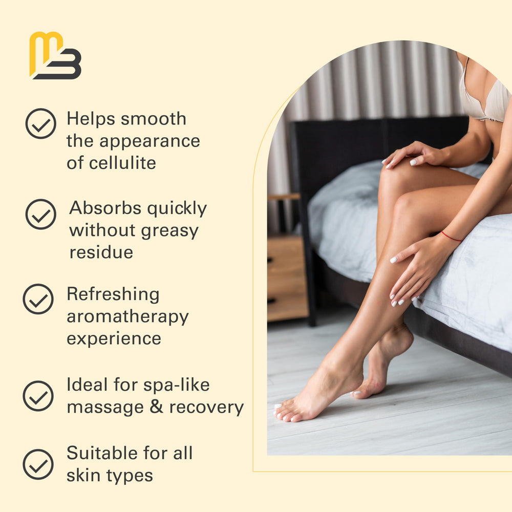 M3 Naturals Firming Oil and dry brush pairing to boost absorption