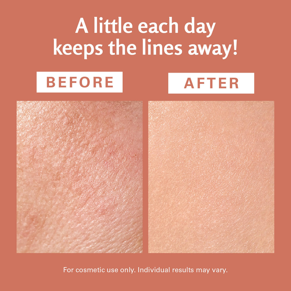 M3 Naturals hydrating glow from massaged oil on skin
