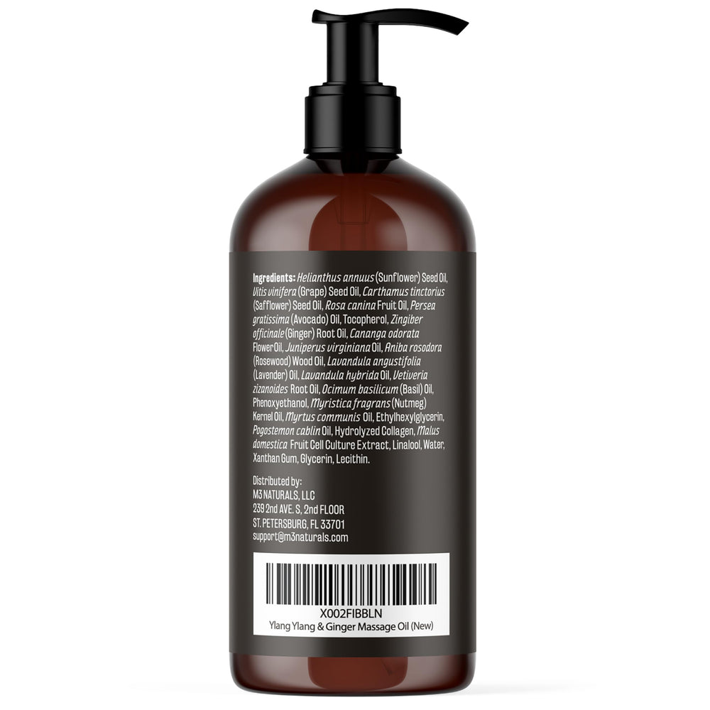 M3 Naturals lymphatic drainage application glide supports circulation after workouts.