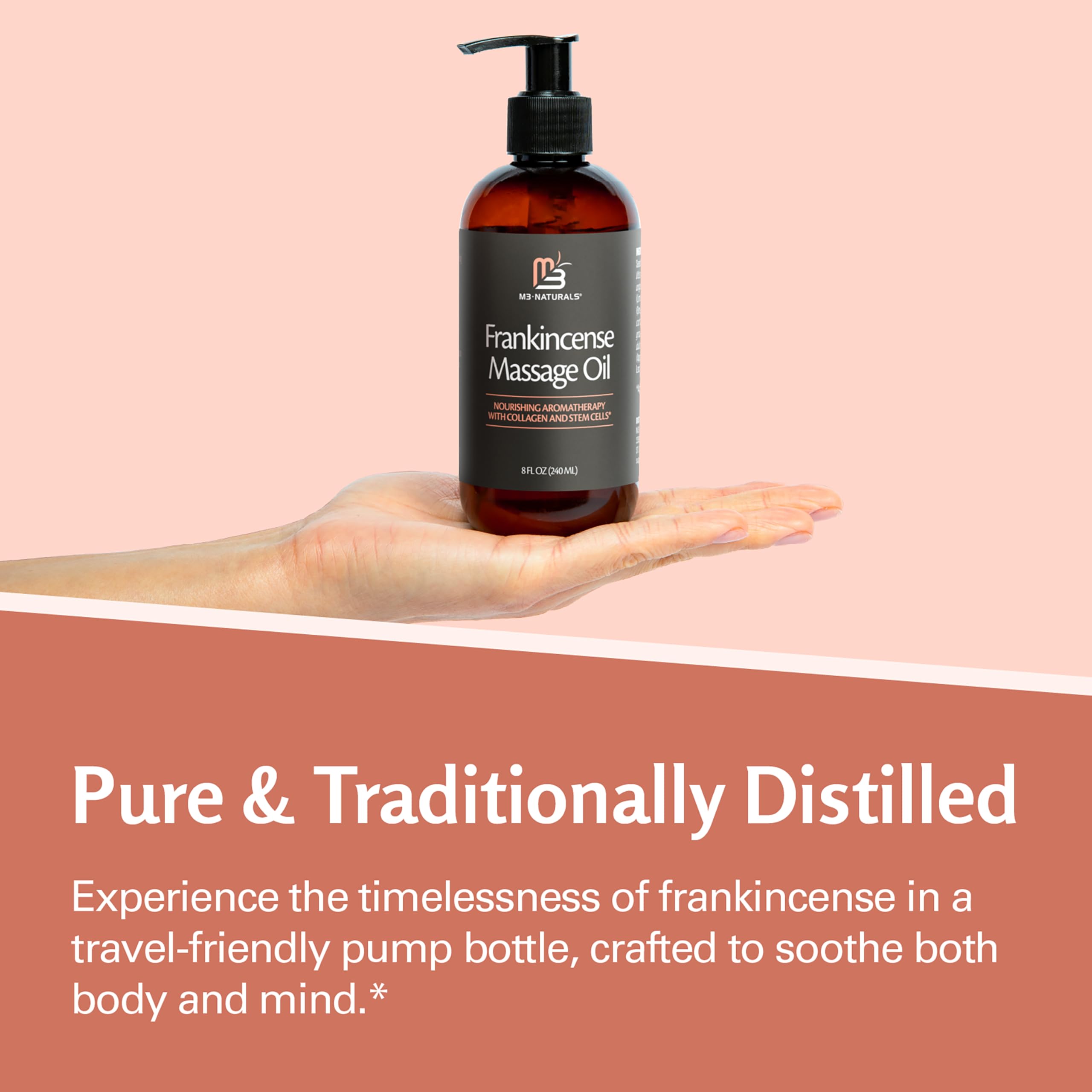 M3 Naturals premium packaging indicating luxe gifting and daily use