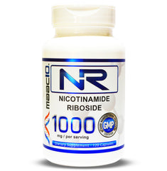 MAAC10 NR bottle front shows premium NAD+ supplement packaging for daily wellness