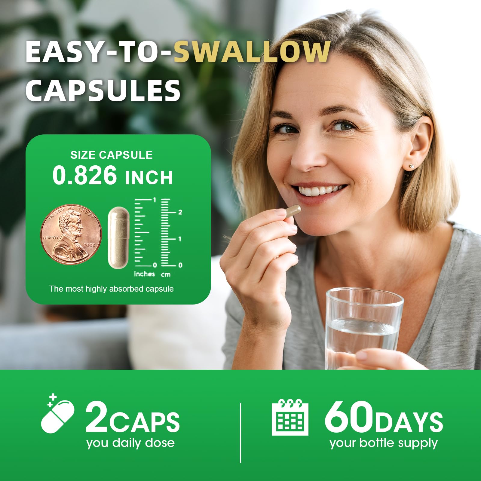 MABEFY Calm evening scene with capsule for better wind-down.