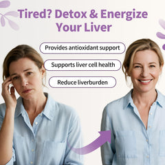 MABEFY Liver Support Drops on a kitchen counter for daily liver health