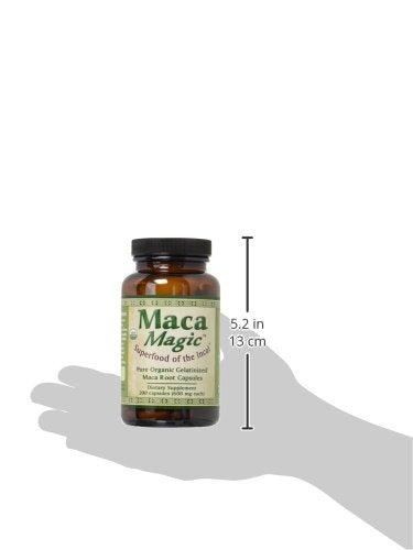 Maca Magic capsules closeup, premium maca tablets for steady focus and stamina.