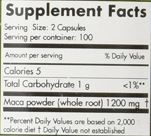Maca Magic organic capsules US origin label for trusted sourcing.