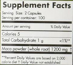 Maca Magic organic capsules US origin label for trusted sourcing.