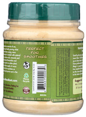 Maca Magic raw maca powder packaging in a resealable jar