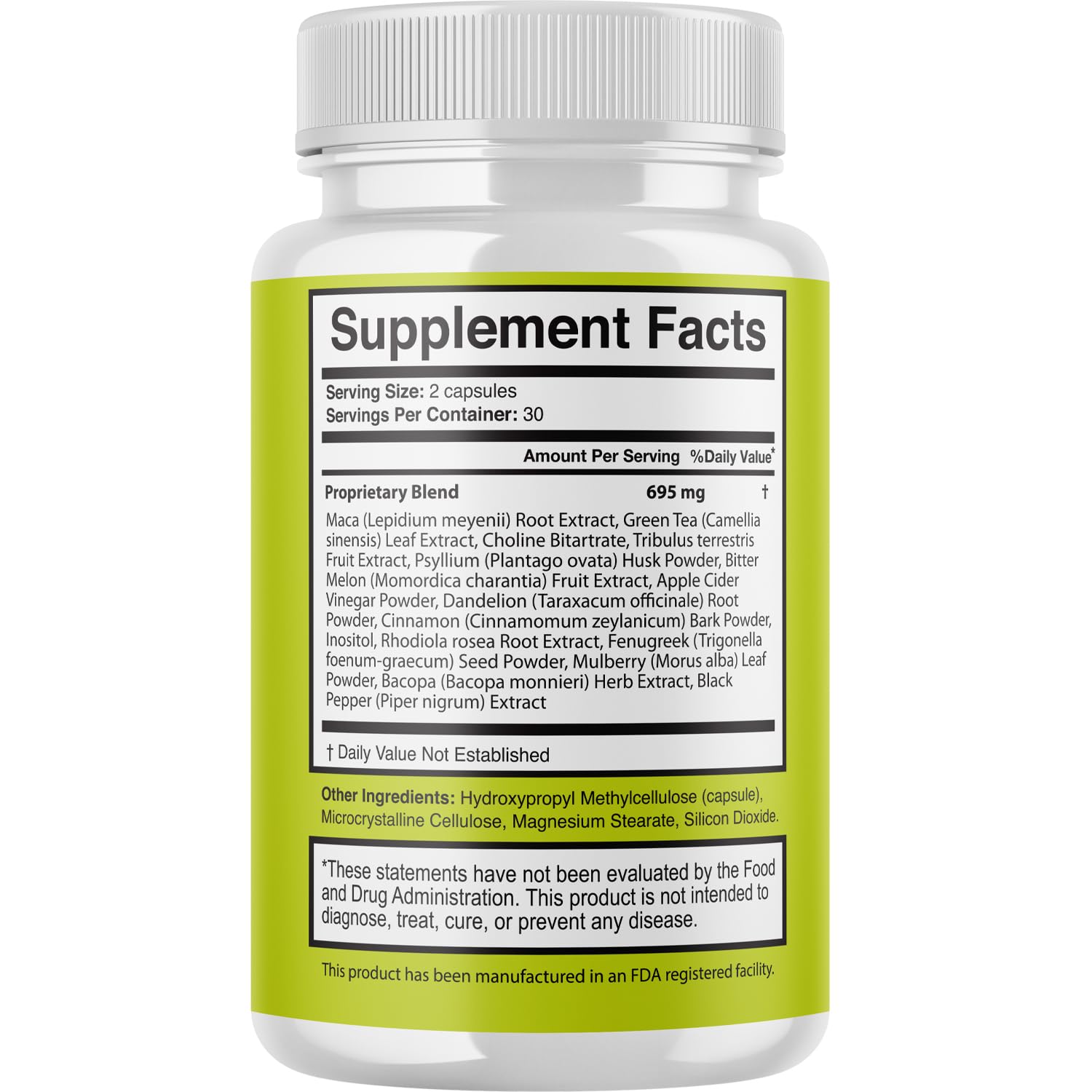 Macondo Prozenith Pro Capsules bottle open, immediate access to your daily supplement.
