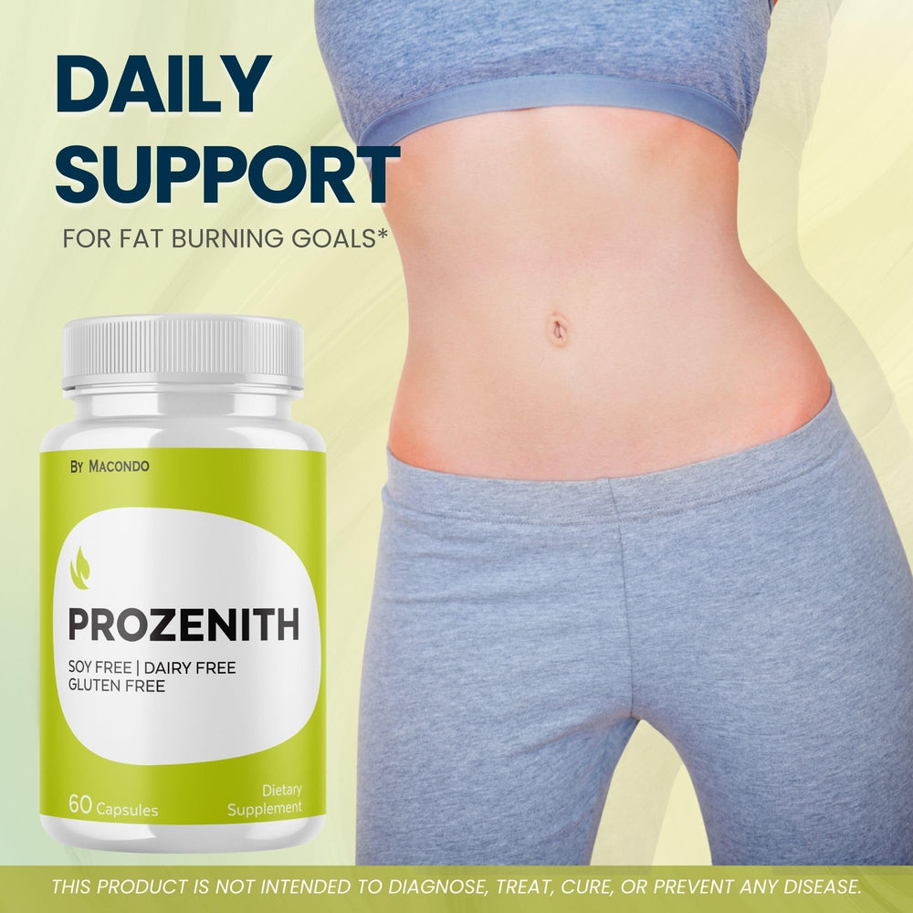 Macondo Prozenith Pro Capsules closeup, smooth texture and easy to swallow design.