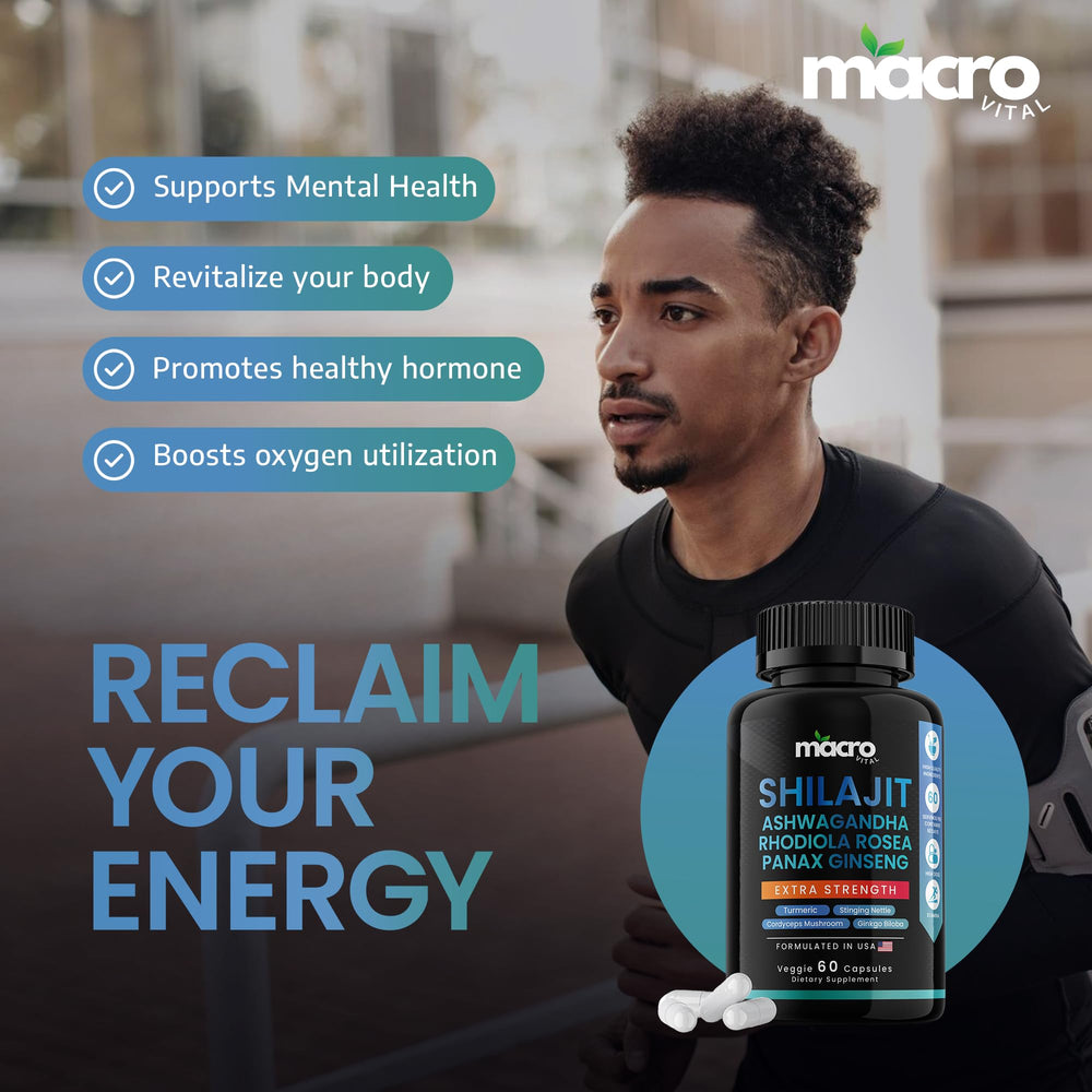 MACRO VITAL 60 veggie capsules for daily wellness.