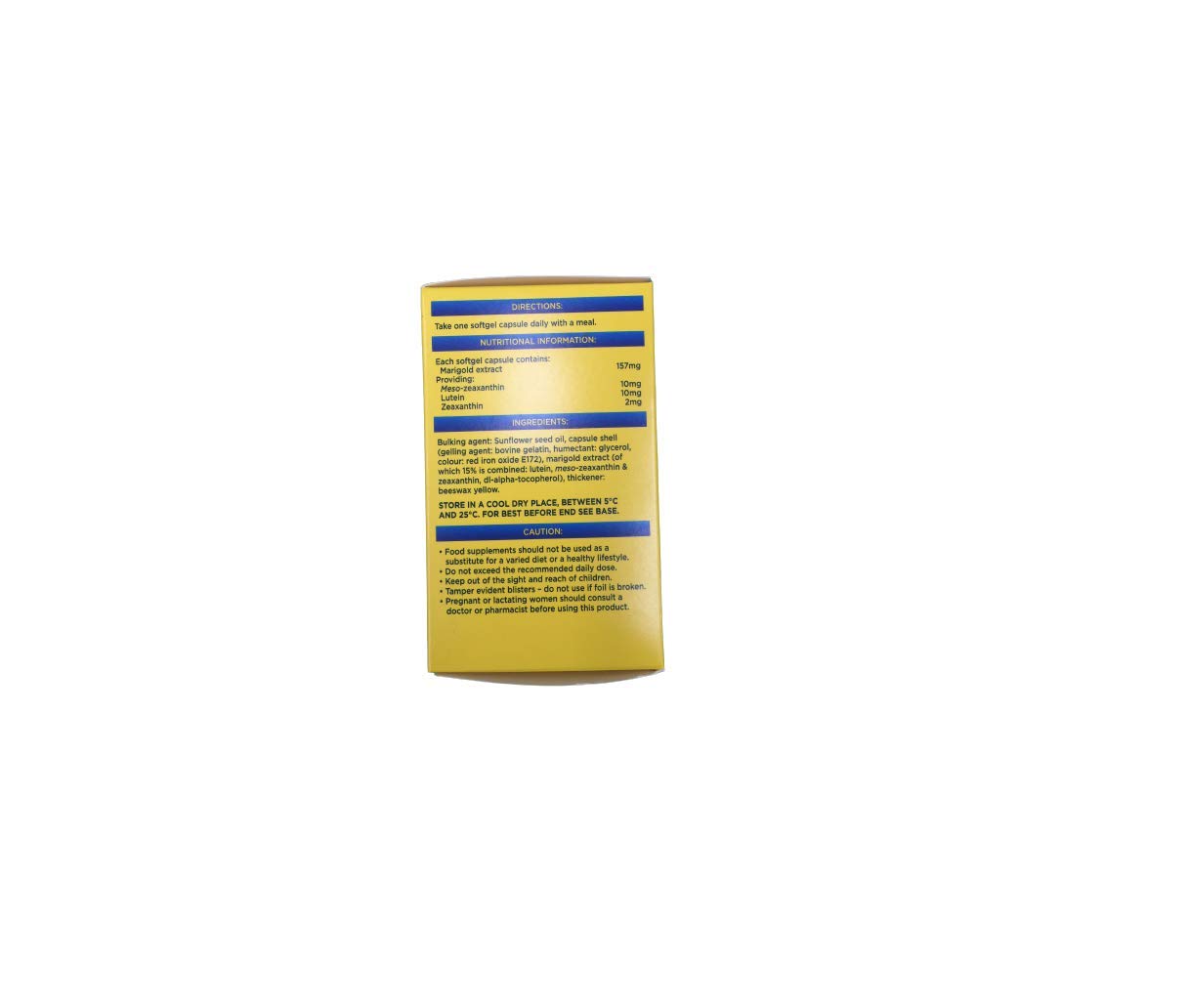 MacuShield capsules poured into hand for easy daily use