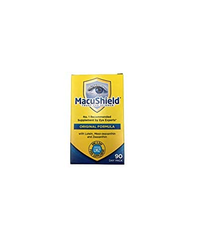 MacuShield packaging and information graphic for consumers
