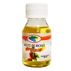 Madre Tierra Castor Oil 2 oz bottle for hair conditioning.
