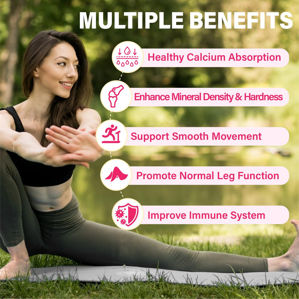 Maennyliy Calcium Citrate Gummies with digestible pectin shell supports easy daily intake
