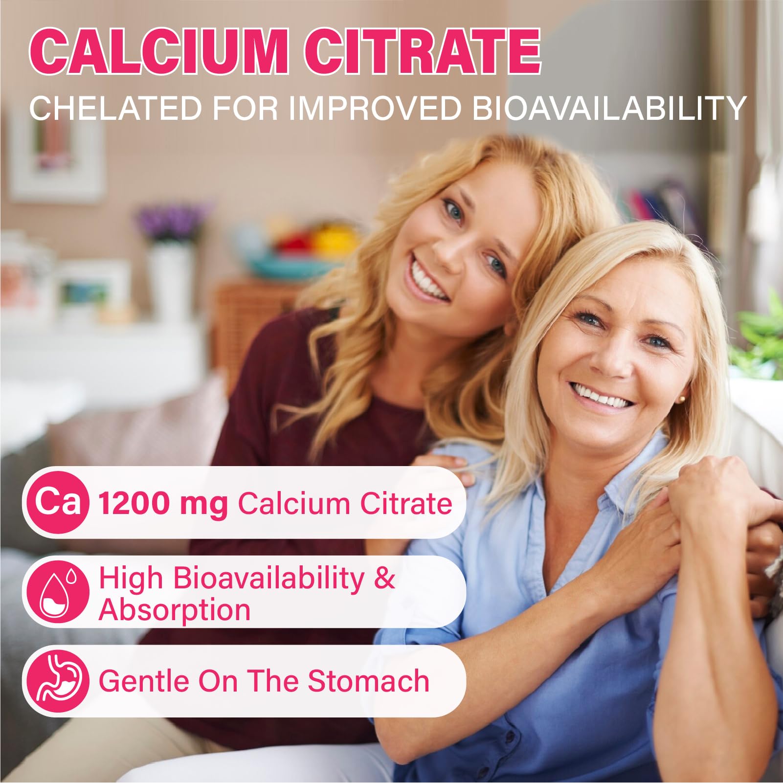 Maennyliy Calcium Citrate Gummies vegan GMP label emphasizes clean, plant-based nutrition