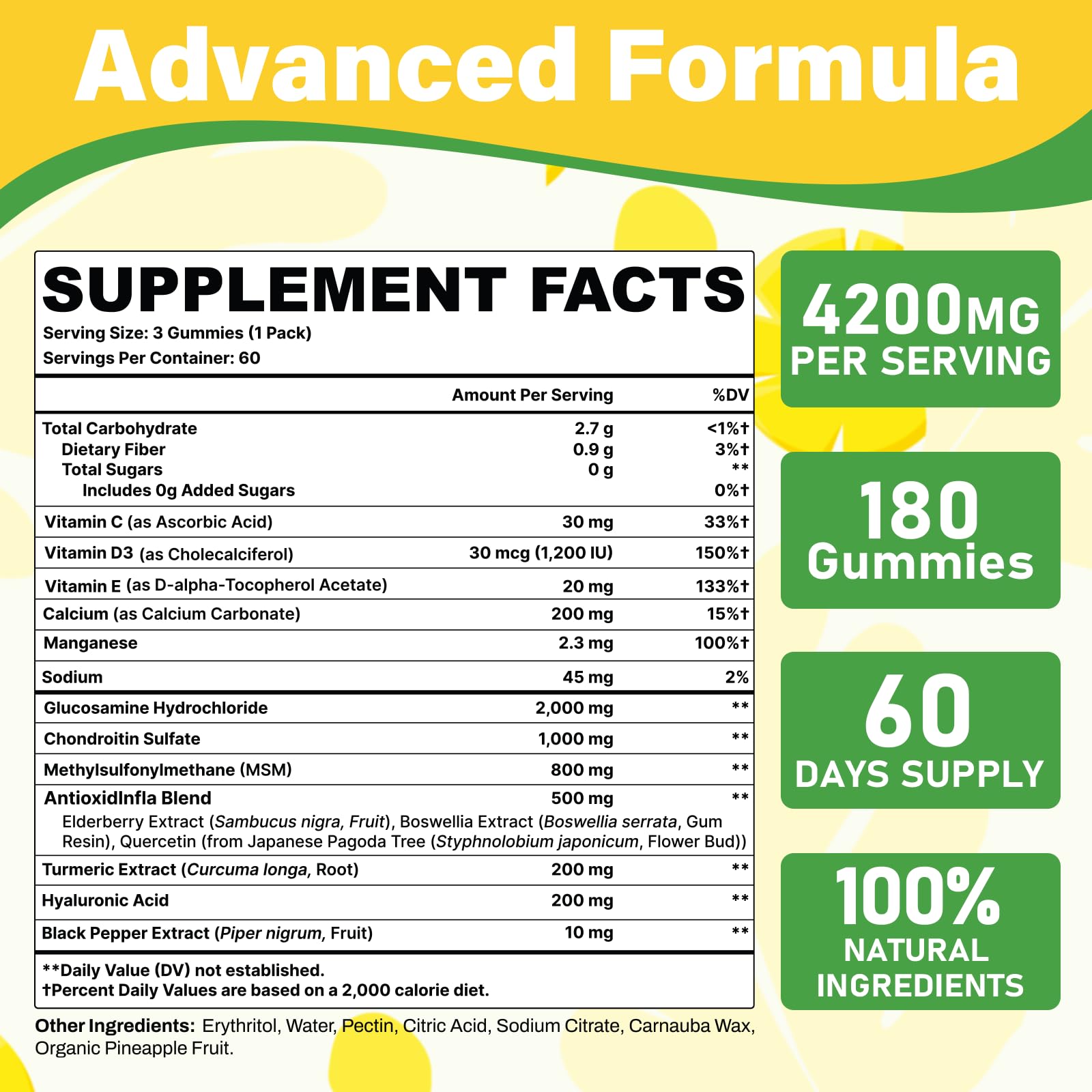 Mafetgmies gummies open pack shows easy daily joint support.