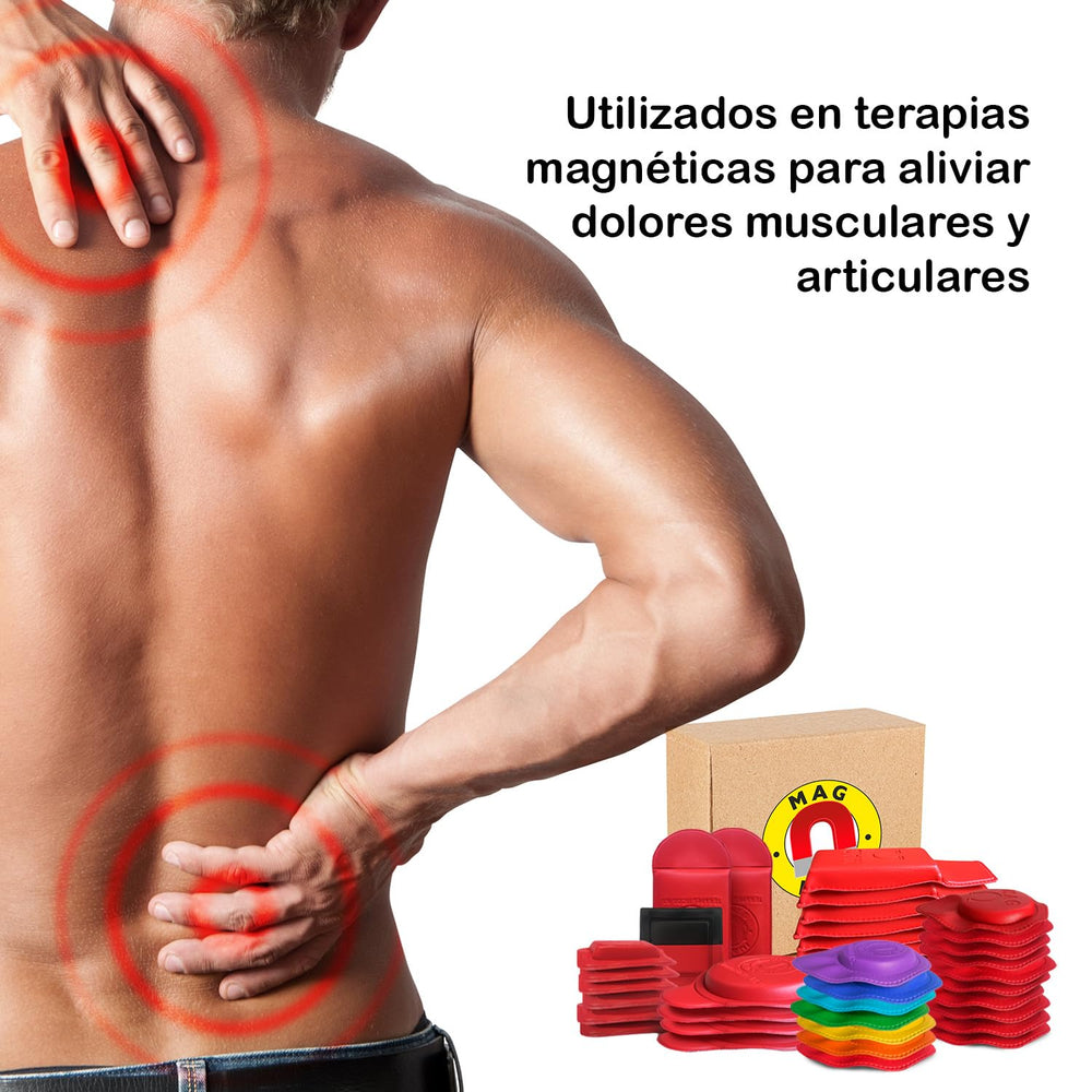 MAG durable vinifur-lined red magnets for long use