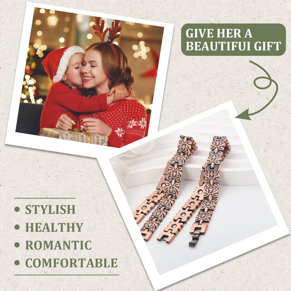 MagEnergy close-up of sleek bracelet finish suitable for versatile outfits.