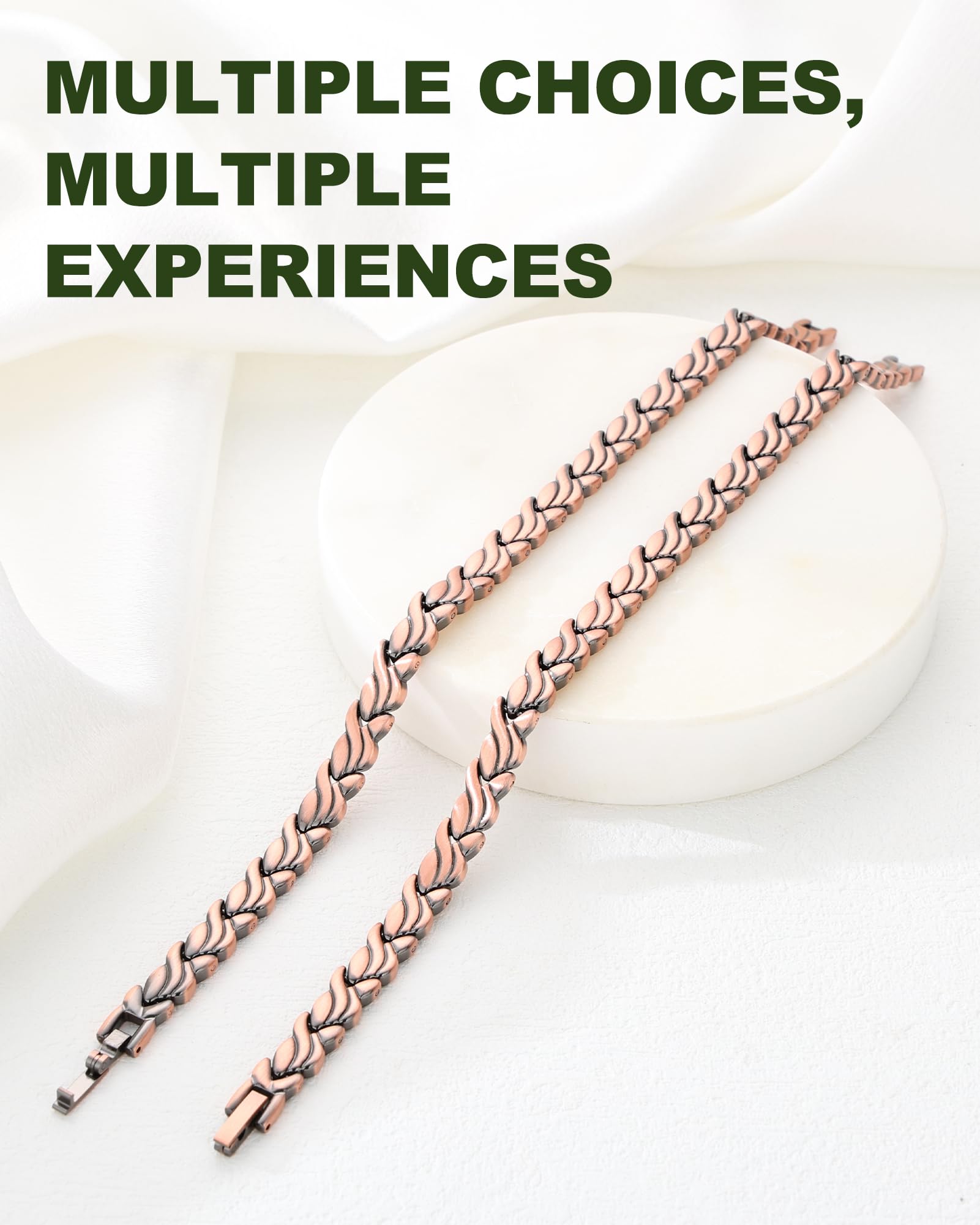 MagEnergy copper bracelet includes a free sizing tool for home adjustments