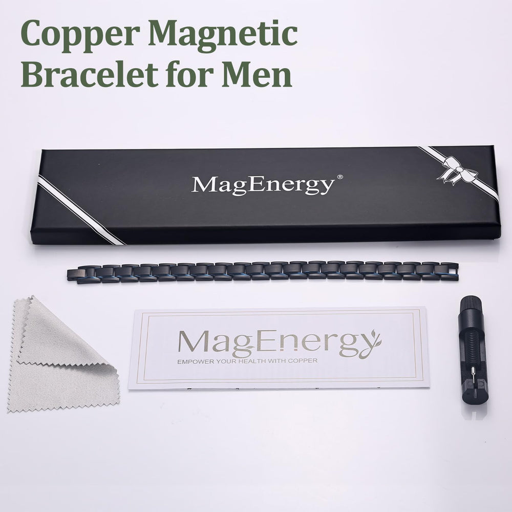 MagEnergy 8.5-inch bracelet ready to pair with other jewelry styles