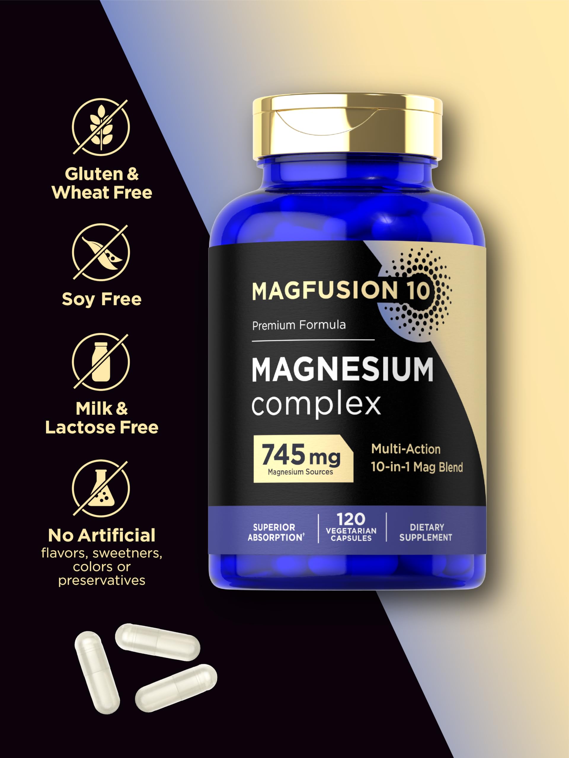 Magfusion-10 gluten-free seal confirms allergy-friendly choice