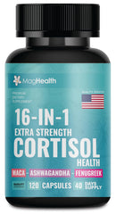 MagHealth Cortisol Complex bottle front signals daily balance and focused energy.