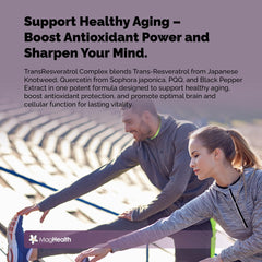 MagHealth PQQ cellular energy visual emphasizes mitochondria support and vitality