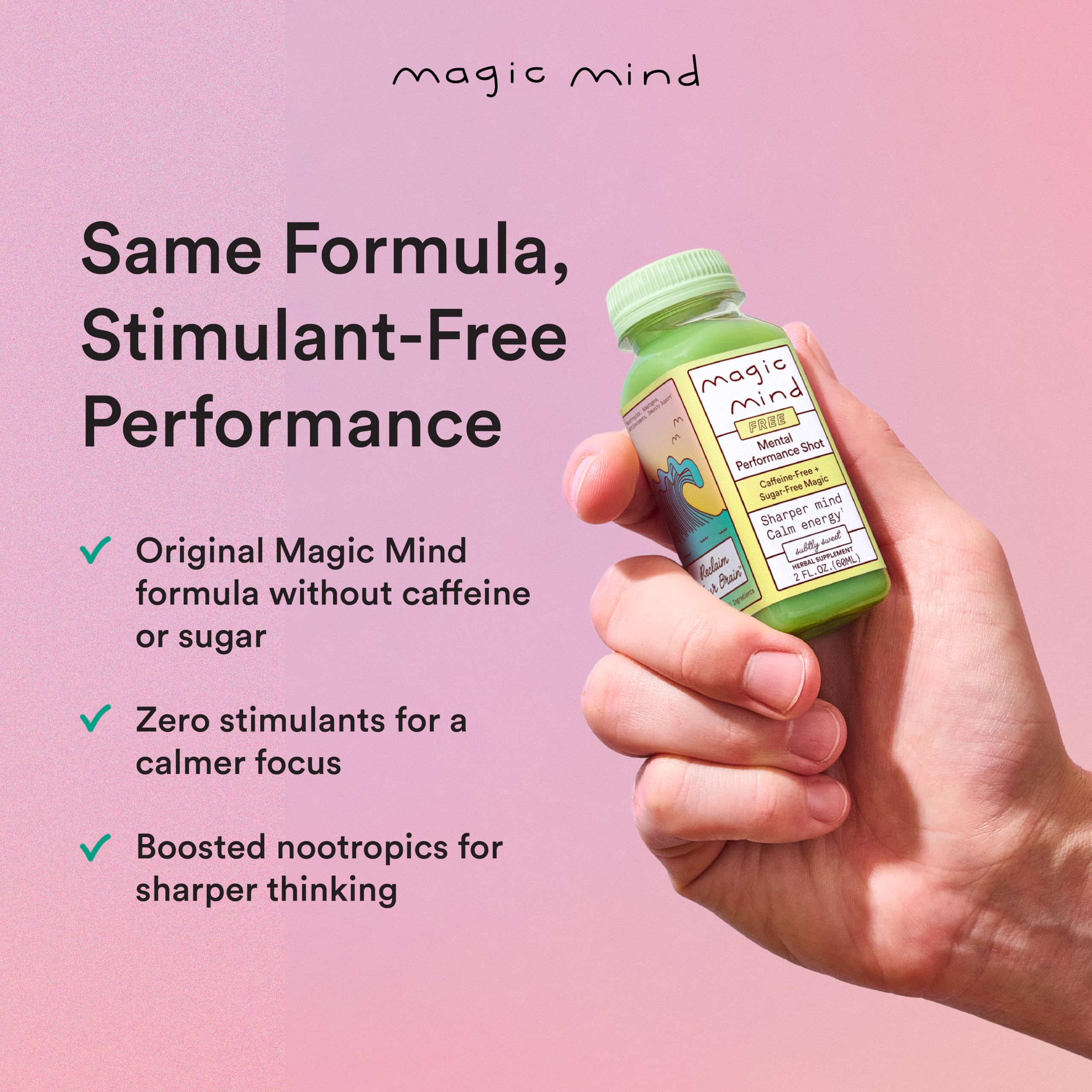 Magic Mind 15-pack box ready for daily productivity routine.
