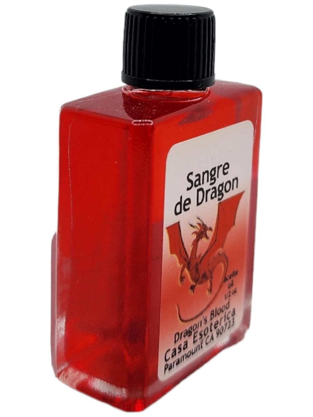 MAGICK SPACE Dragon's Blood Oil dressing application image, versatile for candle dressing and anointing.