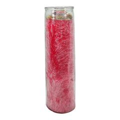 MAGICK SPACE Honey of Love Candle pink flame provides warm ambiance for connection rituals.