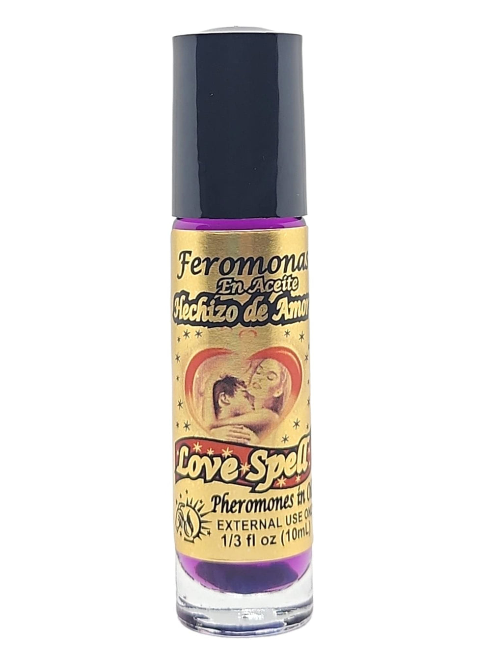 MAGICK SPACE Love Spell pheromone roll-on bottle for on-the-go romantic ambience.