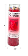 MAGICK SPACE MAD Passion palm wax candle emphasizes sustainable charm.
