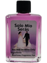 MAGICK SPACE You'll Be Mine Only Oil bottle label with traditional color for rituals
