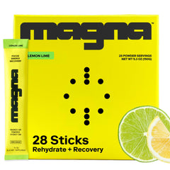 MAGNA Electrolytes canister close-up highlighting hydration ingredients for daily use