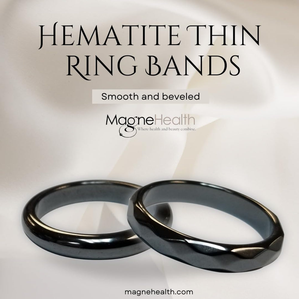 MAGNEHEALTH Holiday Hangover Ring worn on finger for daily wear