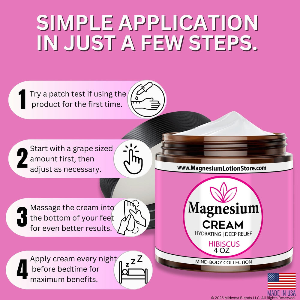 Magnesium Lotion Store non-greasy formula absorbs quickly