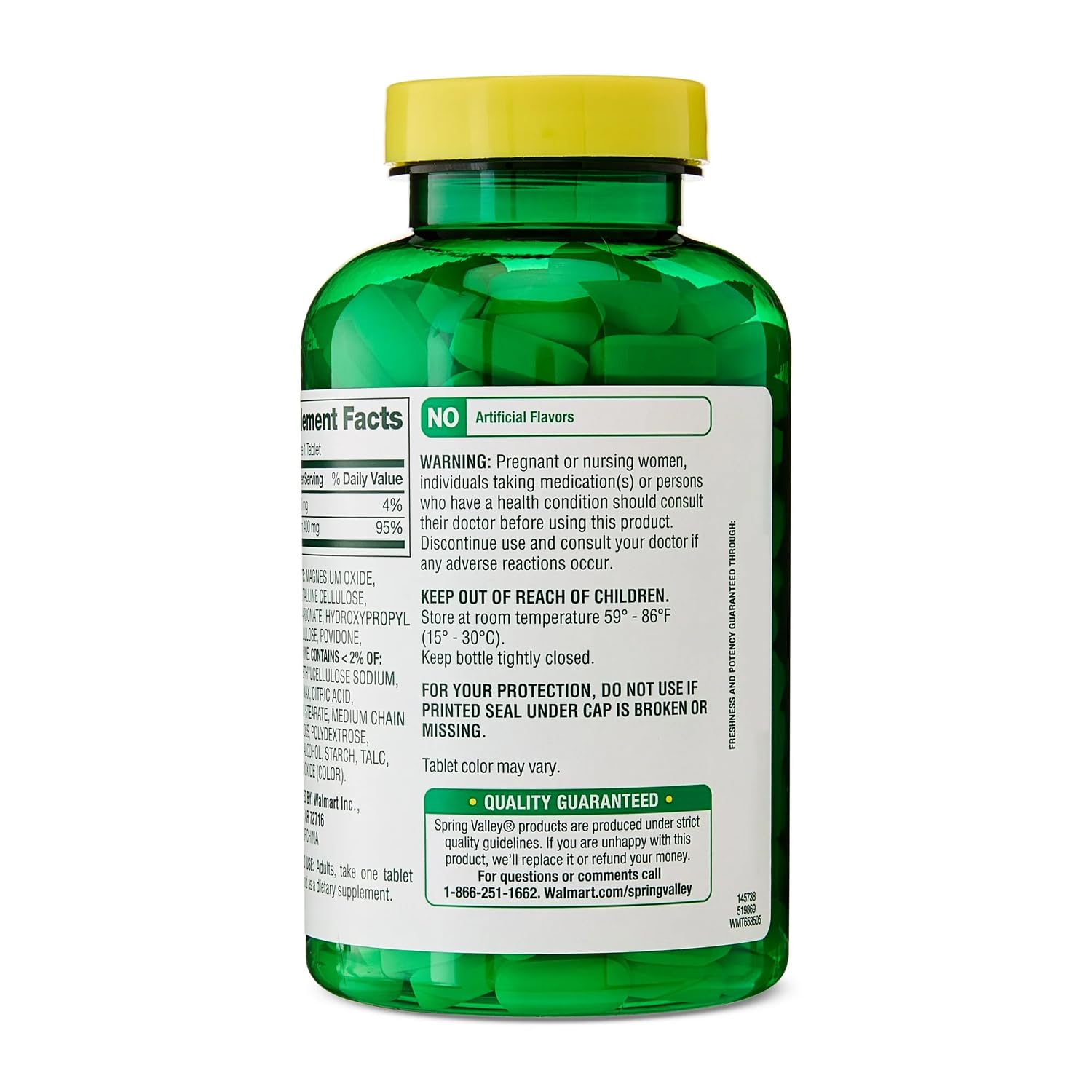 Magnesium oxide 400mg tablet in athletic lifestyle setting.