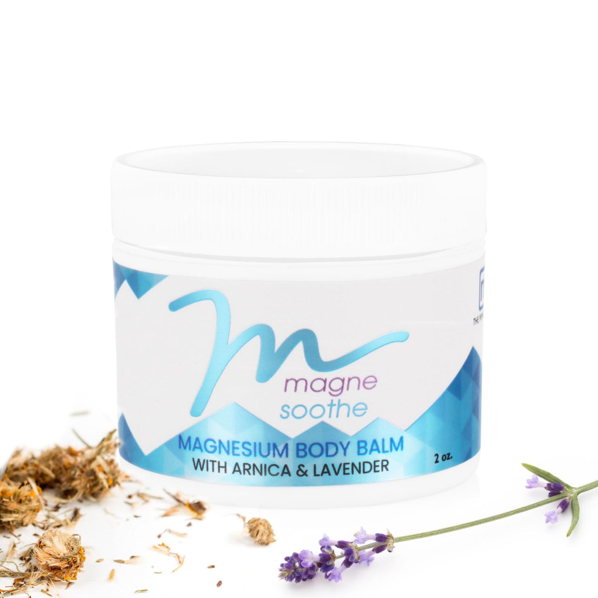 MagneSoothe topical balm jar offers targeted muscle relief with easy application.