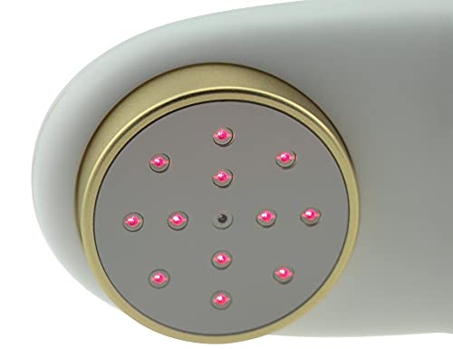 MAGNETOE red light device in living room setup for routine relaxation.