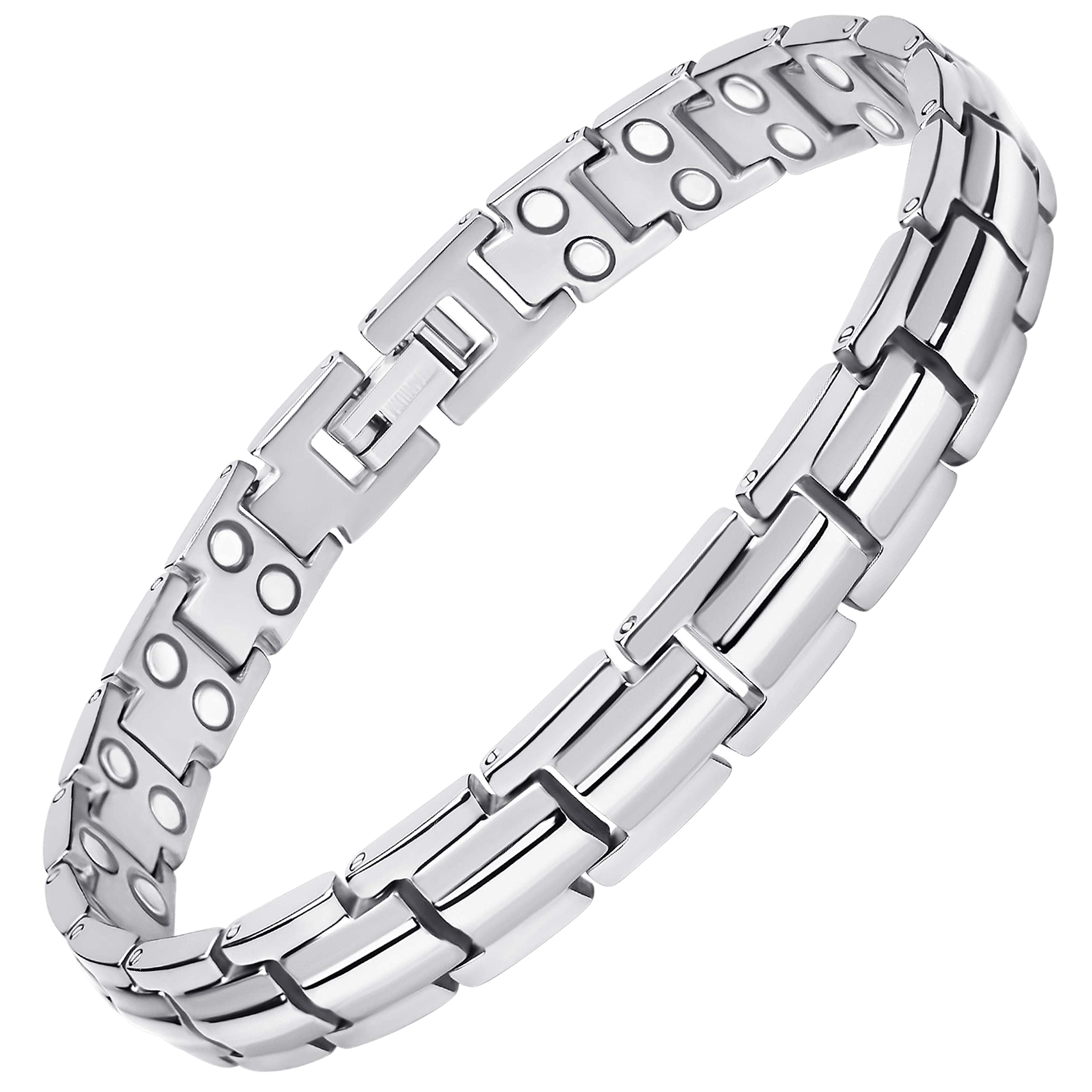 MagnetRX uses 40 neodymium magnets for a strong daily magnetic field.