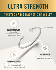MagnetRX adjustable sizes Small to Large for customizable fit.