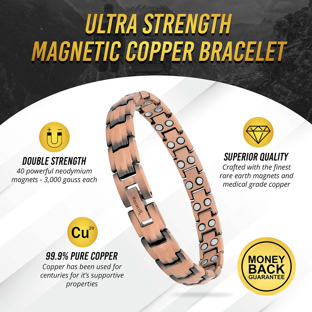 MagnetRX brushed finish copper close-up highlighting durable construction